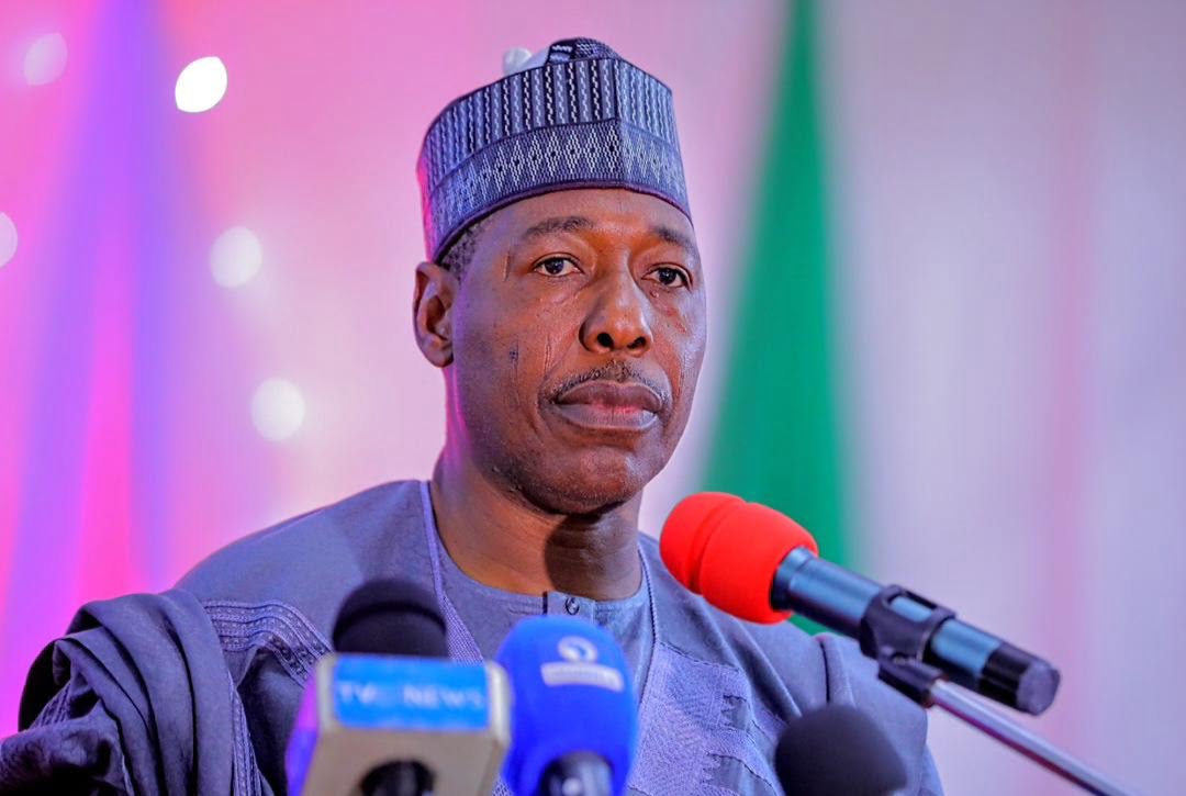 Zulum: Politicians, Soldiers Are Boko Haram Informants