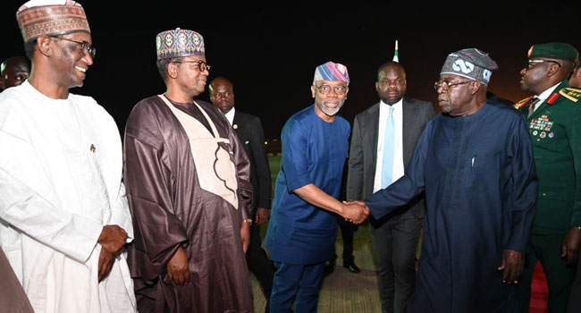 Tinubu Returns to Abuja After Two-Week Europe Trip