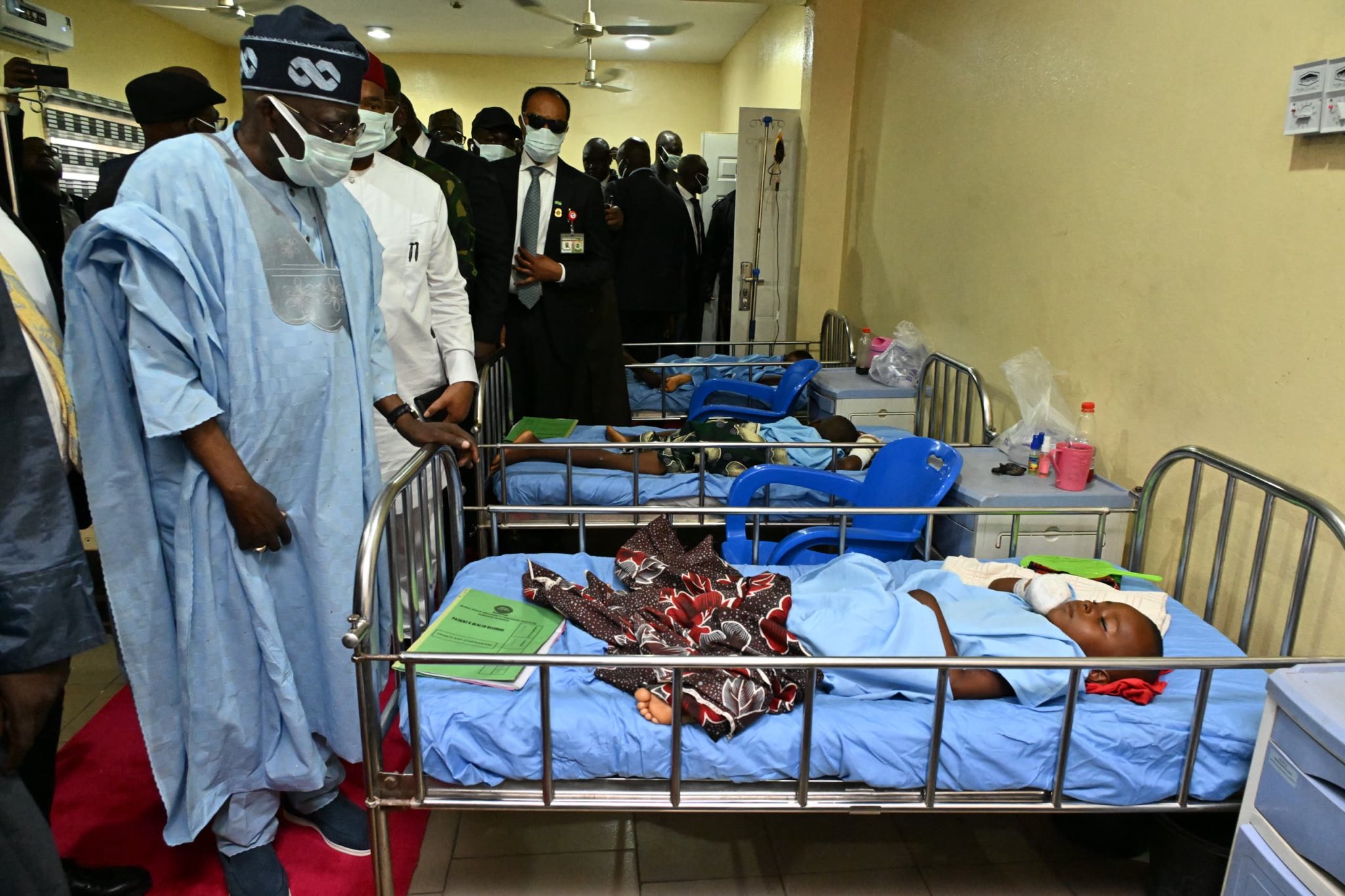 Benue Killings: Tinubu Meets Injured Victims in Hospital