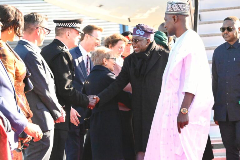 Tinubu Arrives UK For Landmark State Visit 